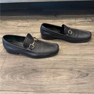Salvatore Ferragamo Gancini Horsebit Loafers